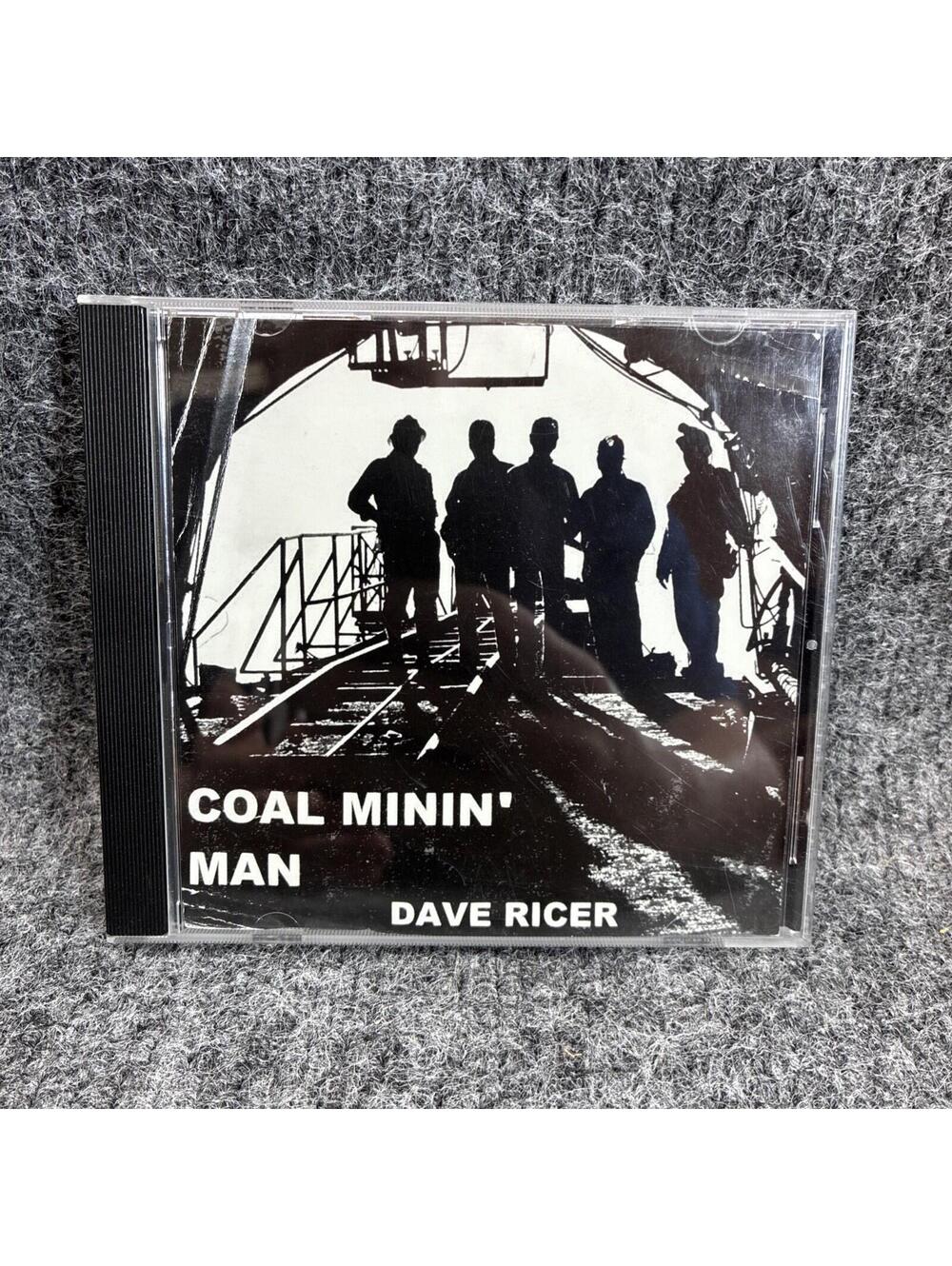 DAVE RICER Coal Mining Man CD country Ohio Valley EP Rebel Soul 1990s Belmont